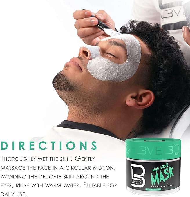 L3 - Level 3 Apricot Facial Scrub - Great for All Skin Types - Reduces Acne - Gentle and Effective Exfoliation - Reduces Clogged Pores - Image 2