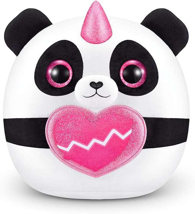 Rainbocorns Eggzania Mini Mania Panda Plush Surprise Unboxing with Animal Soft Toy, Idea for Girls with Imaginary Play by ZURU - Image 4