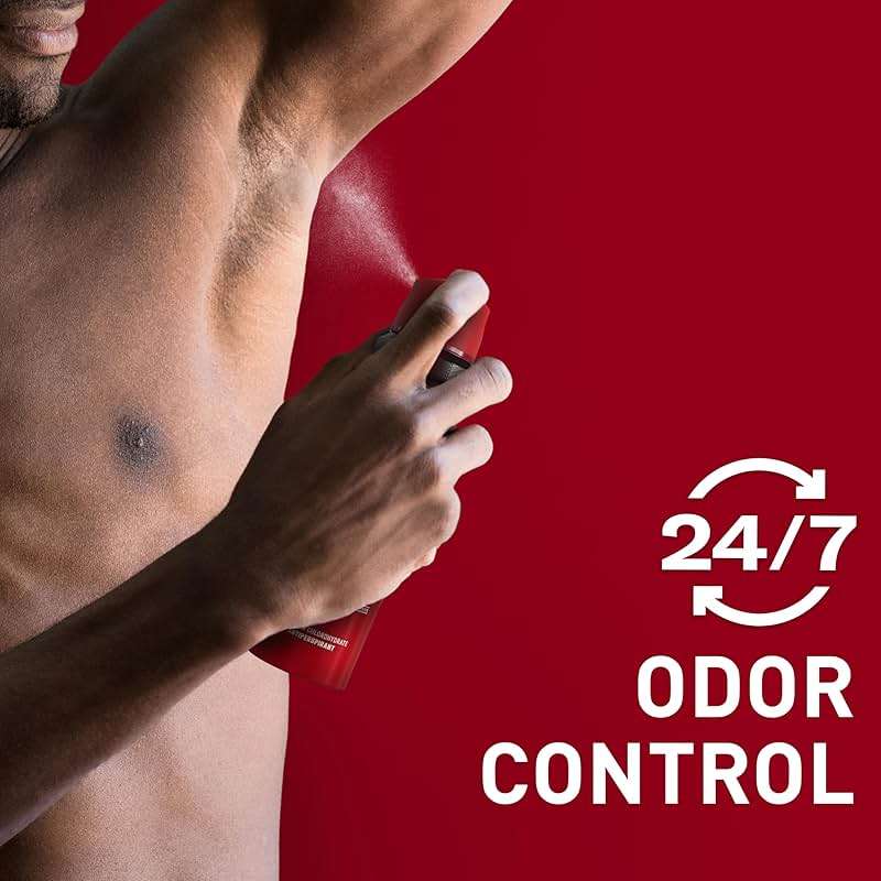 Old Spice Aluminum Free Body Spray for Men, 24/7 Signature Scent & Lasting Freshness, All-Day Odor Protection, Easy Application, Swagger with Cedarwood, Apple, & Fresh Herbs Scent, 5.1 oz (Pack of 3) - Image 3