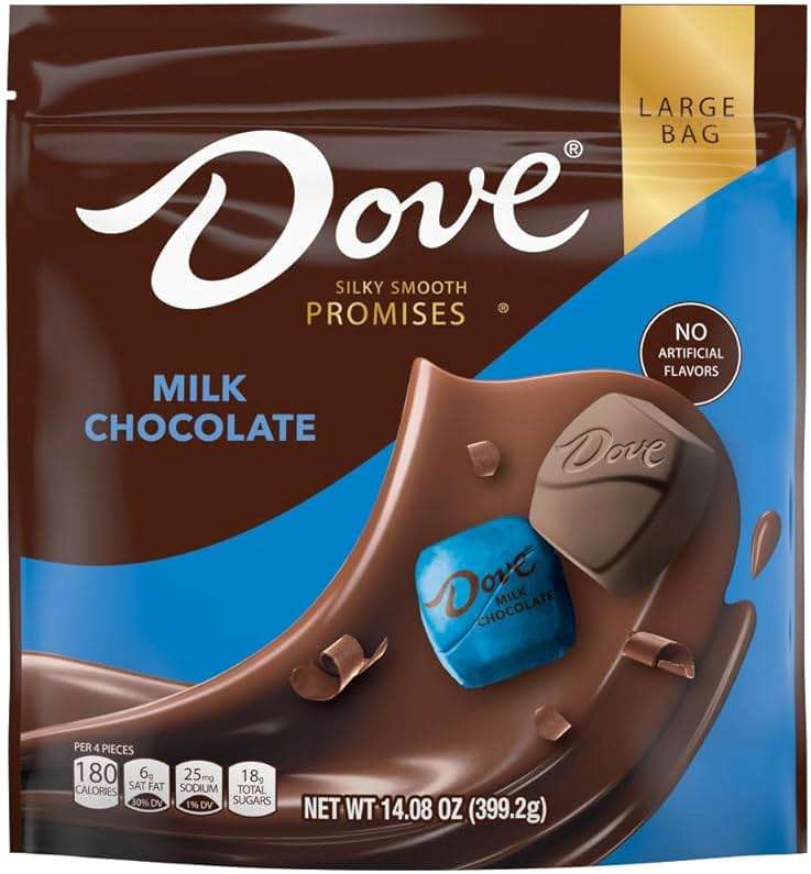 Dove Promises Milk Chocolate Candy, 14.08 Oz Bag - Image 1