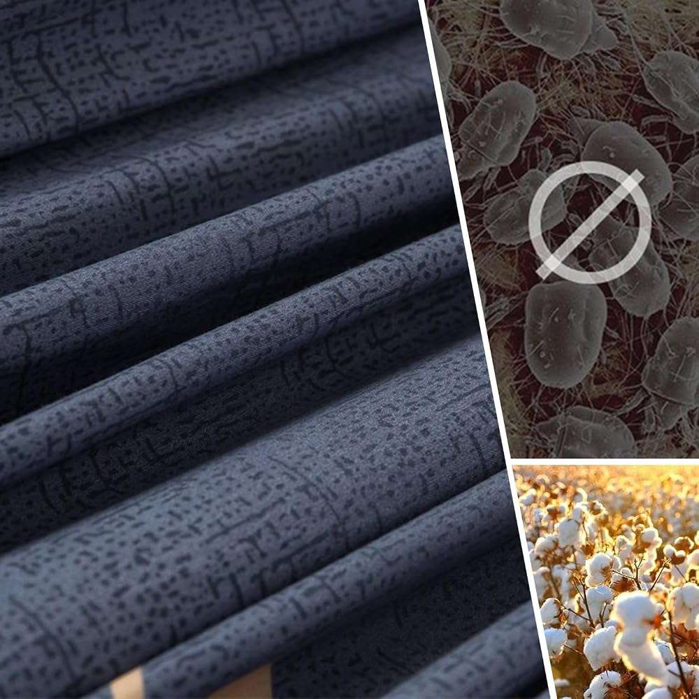 Futon Floor Mattress Cover with Zipper,100% Cotton Cover for Traditional Shikibuton Futon Mattress Protective Cover,Soft Machine Washable,Fox,King/180x200cm - Image 3