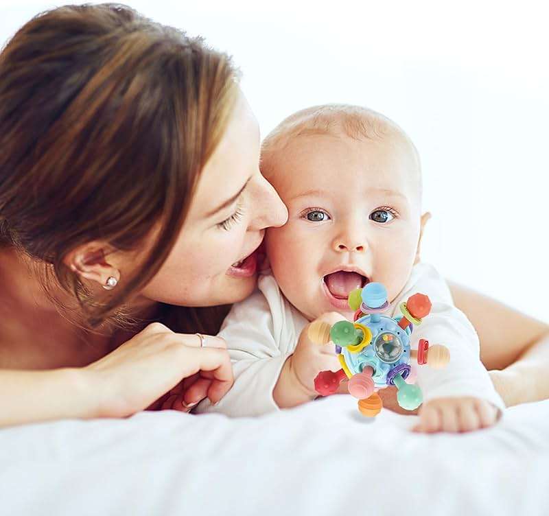 Baby Montessori Sensory Toys for 0-6 6-12 Months, Baby Teether Teething Toys for Babies 0 3 6 9 12 18 Months, Newborn Infant Learning Developmental Toys Gifts for 1 2 Year Old Boys Girls - Image 7