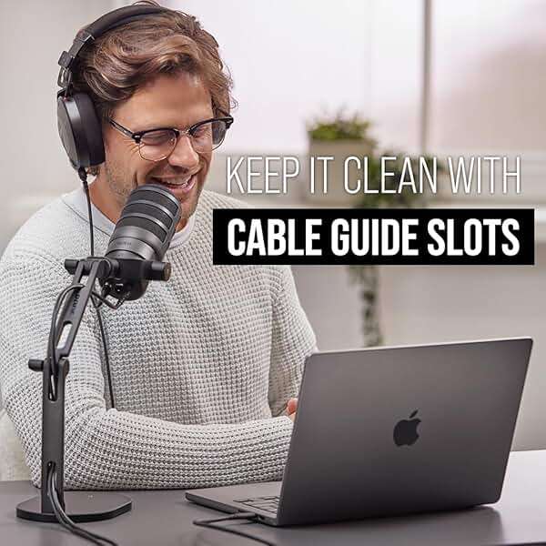 RØDE DS2 Desktop Studio Arm for Microphones, Cameras, Smartphones, Lights and Other Accessories (up to 900g) - Image 4