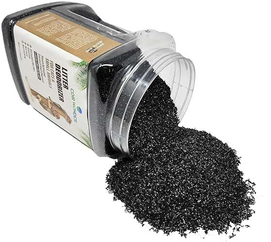 Coir Wonder Cat Litter Deodorizer – 2.2 Lb Activated Charcoal Carbon – Odor Eliminator for Litter Box, Chicken Coop, Small Animal Enclosures – Extends Litter Life – Natural Pet Odor Control Granules - Image 2