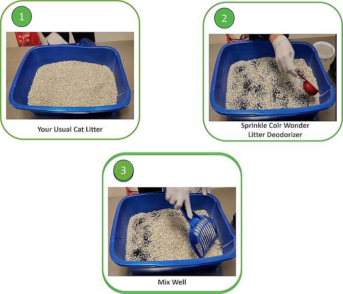 Coir Wonder Cat Litter Deodorizer – 2.2 Lb Activated Charcoal Carbon – Odor Eliminator for Litter Box, Chicken Coop, Small Animal Enclosures – Extends Litter Life – Natural Pet Odor Control Granules - Image 4