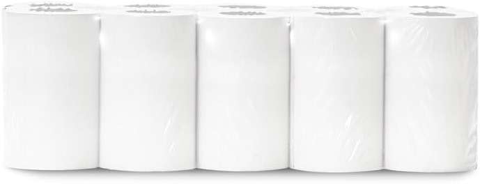 (5 Packs of 10 Rolls) 2 1/4 x 55 thermal paper rolls (50 Rolls) Specially made for Clover Flex Mini, Square Terminal, Ingenico VX 520, PMC05262 Credit Card Receipt Paper - Image 3