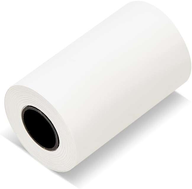 (5 Packs of 10 Rolls) 2 1/4 x 55 thermal paper rolls (50 Rolls) Specially made for Clover Flex Mini, Square Terminal, Ingenico VX 520, PMC05262 Credit Card Receipt Paper - Image 5