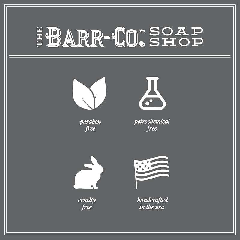 BARR-CO. Hand Soap Refill – Natural Liquid Soap with Essential Oils, Vegan Formula, Blood Orange Amber 16fl oz - Image 3