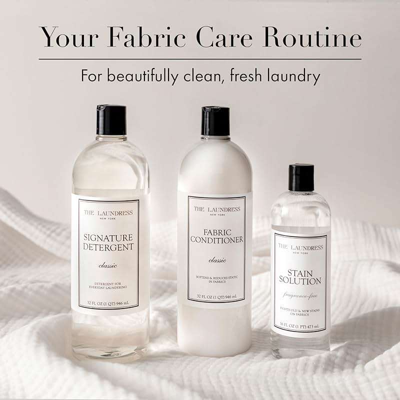 The Laundress Luxury Laundry Detergent, 31 Loads, Scented Signature Classic Fragrance, Concentrated Triple Enzyme Deep Cleaning and Targeted Stain Remover, 96% USDA Biobased Product - Image 8