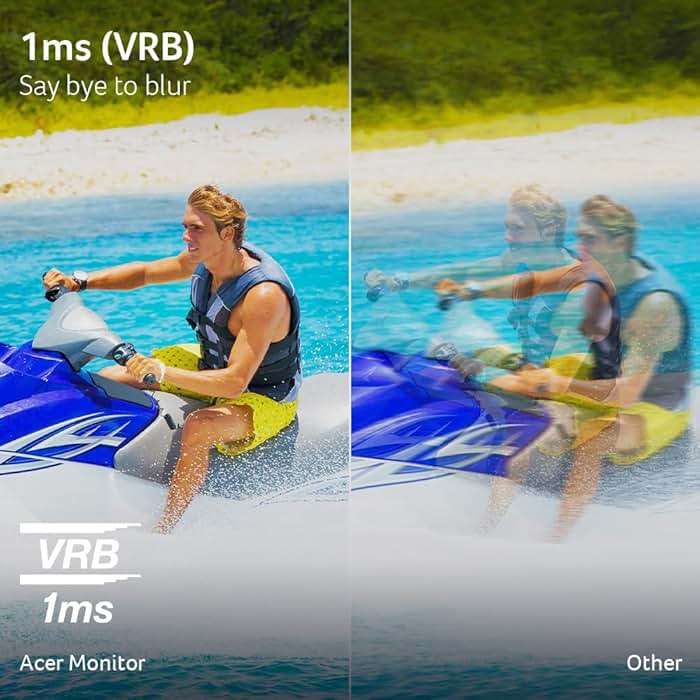 acer SB272U Ebiip 27" WQHD 2560x1440 IPS Zero-Frame Gaming Office Monitor | AMD FreeSync Technology | Ultrathin Stylish Design | 100Hz | 1ms VRB | Low Blue Light | Display Port & 2 x HDMI 2.0 Ports - Image 5