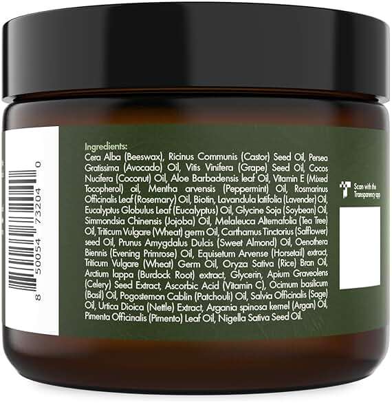 Sunny Isle Rosemary Mint Hair & Strong Roots Pomade - Biotin, Jamaican Black Castor Oil - 5 oz - Image 8