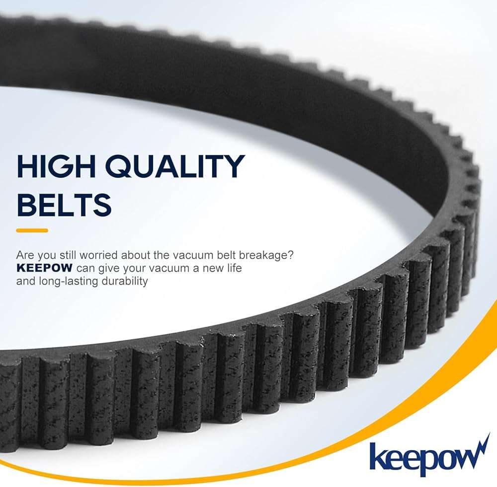 KEEPOW Vacuum Belt for Hoover Smartwash Automatic Carpet Cleaner FH52000, FH52000V, FH52001, FH52002, FH52005, FH52002G, FH52004PC, FH52013, FH53000PC, FH52050 (2 Pack) - Image 7