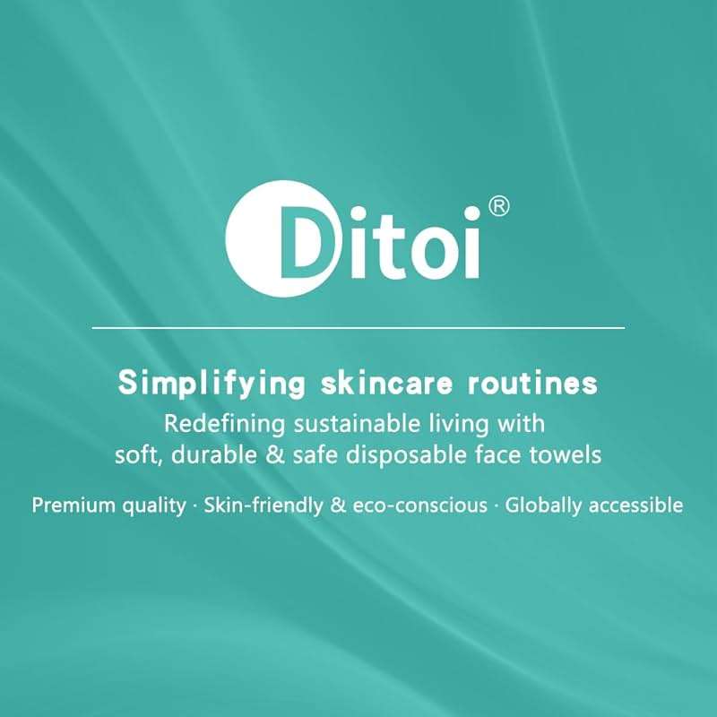 Face Towels, 10"×12" Disposable Face Towel, Face Towelettes XL, Ultra Soft Makeup Remover Dry Wipes, Thick Face Towel for Sensitive Skin, 50 Count (1 Pack) - Image 8