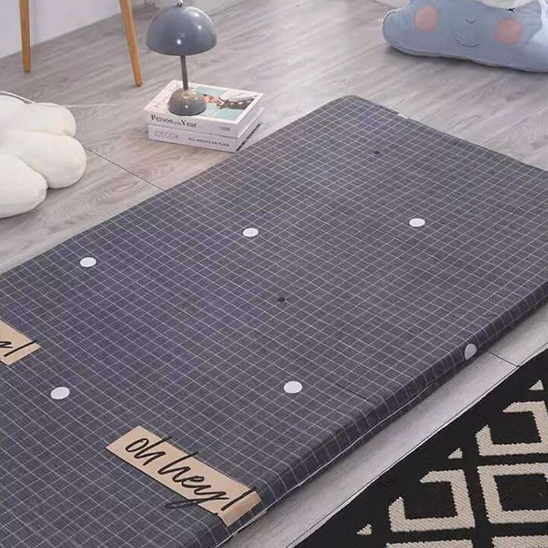 Japanese Futon Cover,Futon Floor Mattress Cover with Zipper,100% Cotton Protection Cover for Shikibuton Futon Mattress,Soft Skin-Friendly Washable,Style1,King/180x200cm - Image 7