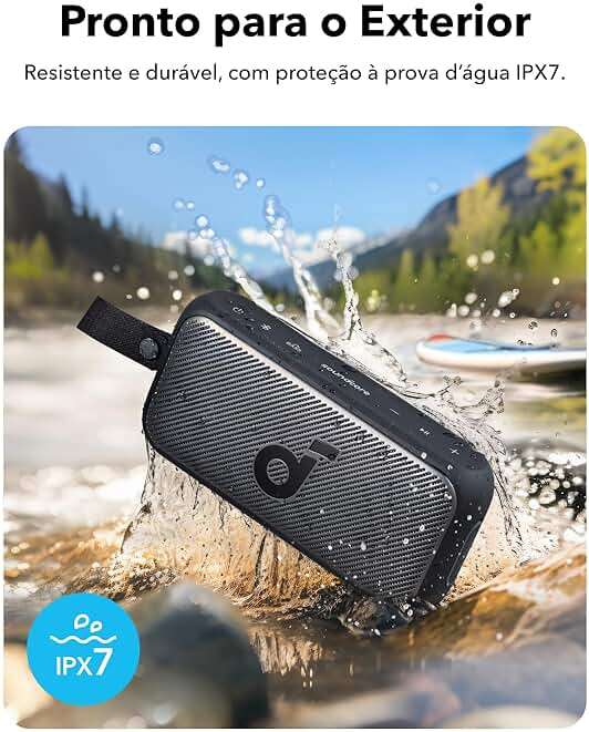 Soundcore Motion 300 by Anker, Bluetooth Speaker, Wireless Hi-Res Portable Speaker, IPX7 Waterproof, BassUp, Bluetooth 5.3, 30W Stereo Sound, 13H Playtime for Home, Shower, Outdoor, and Travel - Image 5