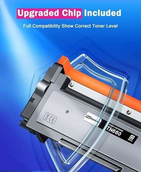 TN760 Toner for Brother Printer 2 Pack Replacement for Brother TN760 TN-760 TN730 TN-730 Black for HL-L2350DW HL-L2370DW HL-L2395DW HL-L2390DW MFC-L2690DW MFC-L2750DW MFC-L2710DW DCP-L2550DW Printer - Image 4