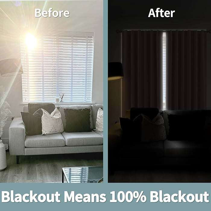 BGment Full Blackout Curtains with Thermal Insulation Liner Curtains 95 Inches Long, Rod Pocket and Back Tab Double Layer Room Darkening Window Curtain for Bedroom(52 x 95 Inch, 2 Panels, Pink) - Image 6