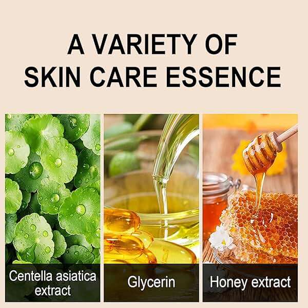 Hydrating CC Cream Foundation with Centella Asiatica Multi-Purpose Pre-makeup Primer Moisturizing Facial Concealer Sunscreen Full-Coverage CC Cream with SPF 25 (02) - Image 3