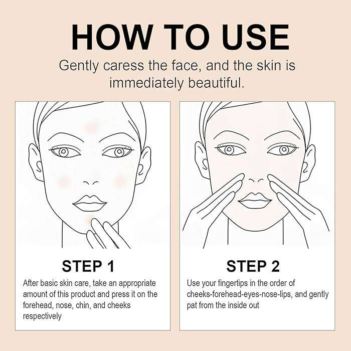 Hydrating CC Cream Foundation with Centella Asiatica Multi-Purpose Pre-makeup Primer Moisturizing Facial Concealer Sunscreen Full-Coverage CC Cream with SPF 25 (02) - Image 6