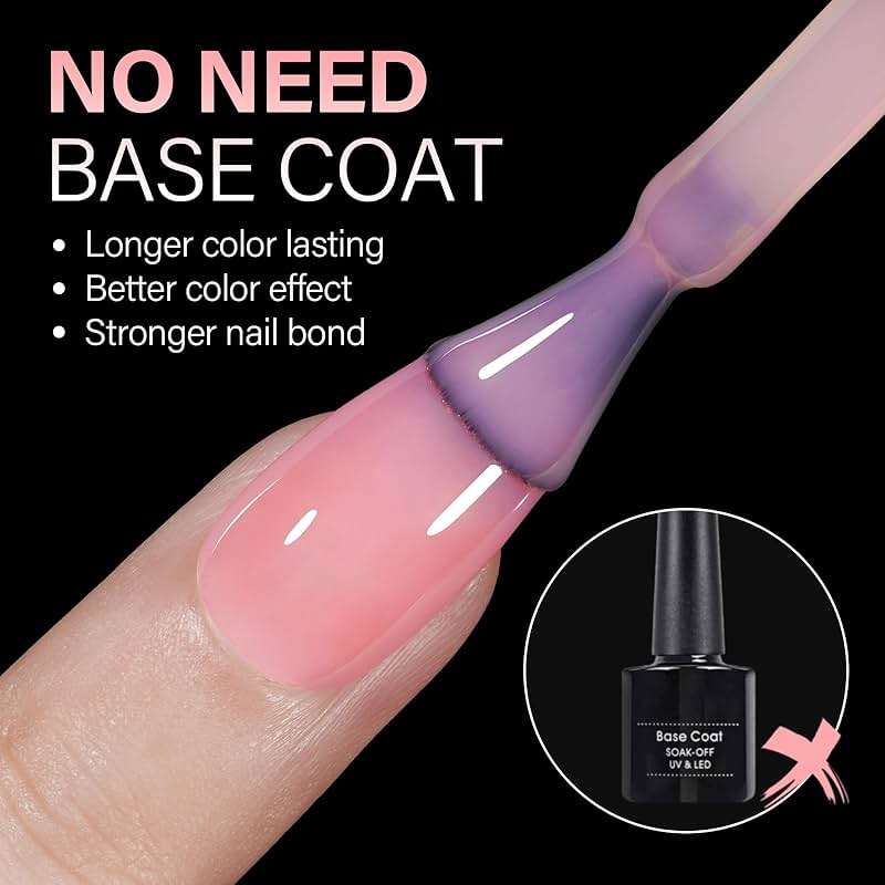 AILLSA Short Almond Nail Tips 450PCS Acrylic Gel Double-sided Matte Clear Pre-Buff Gel Nail Tips No Need Base Coat Press on Nails Tips for Extension 15 Sizes - Image 3