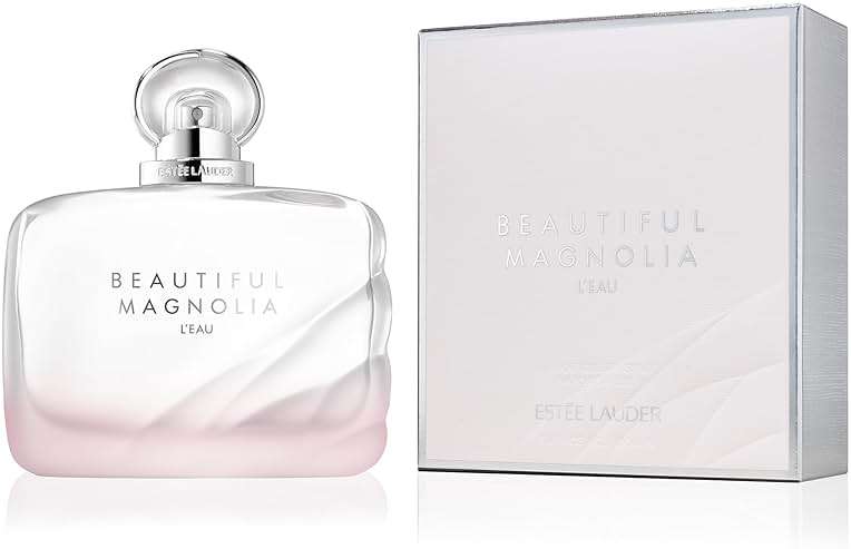 Estée Lauder Beautiful Magnolia L'Eau Eau de Toilette Spray with Notes of Lavender, Magnolia, Rose & Amber | Perfumes for Women - Image 4