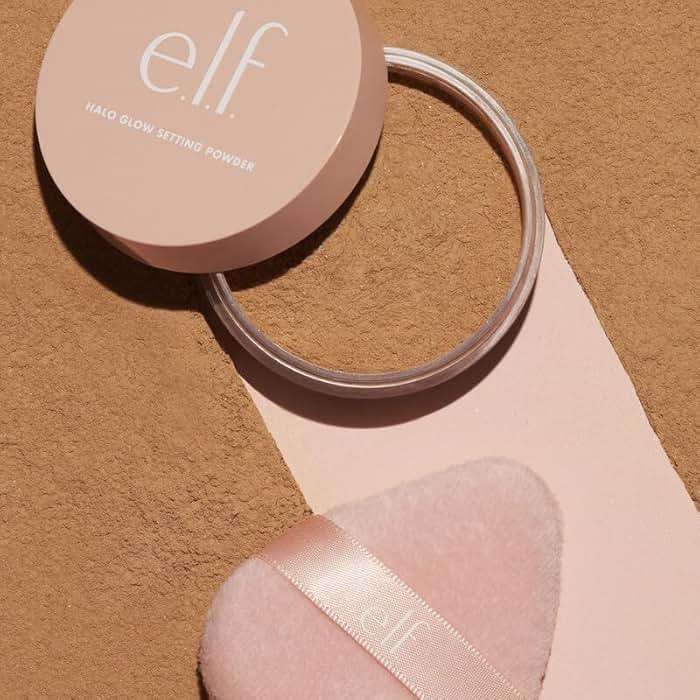 e.l.f. Halo Glow Powder Puff, Soft, Reusable Powder Puff For Applying Loose Or Pressed Powders, Easily Conforms To The Face, Vegan & Cruelty-free - Image 7