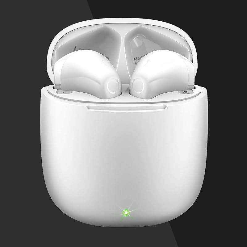 yobola Wireless Earbuds, Bluetooh Earbuds, Deep Bass Light Weight Mini Wireless Headphones for Running/Fitness, 25Hrs Playtime, Built-in Microphone, Touch Control, IPX5 Waterproof - Image 3