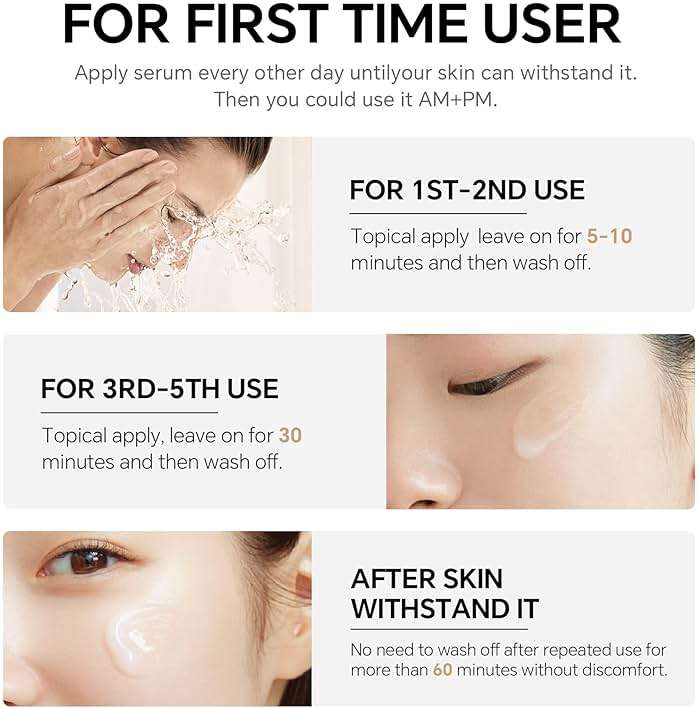 Azelaic Acid Serum Cream 10% Cystic Acne, Rosacea Treatment, Redness Relief, Hormonal Acne, Blemishes, Post-blemish Mark, Pore Refining, Sensitive Friendly Face & Back 1.59Oz - Image 5
