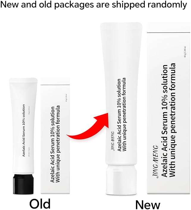 Azelaic Acid Serum Cream 10% Cystic Acne, Rosacea Treatment, Redness Relief, Hormonal Acne, Blemishes, Post-blemish Mark, Pore Refining, Sensitive Friendly Face & Back 1.59Oz - Image 7