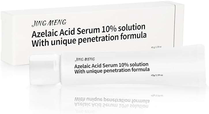 Azelaic Acid Serum Cream 10% Cystic Acne, Rosacea Treatment, Redness Relief, Hormonal Acne, Blemishes, Post-blemish Mark, Pore Refining, Sensitive Friendly Face & Back 1.59Oz - Image 8