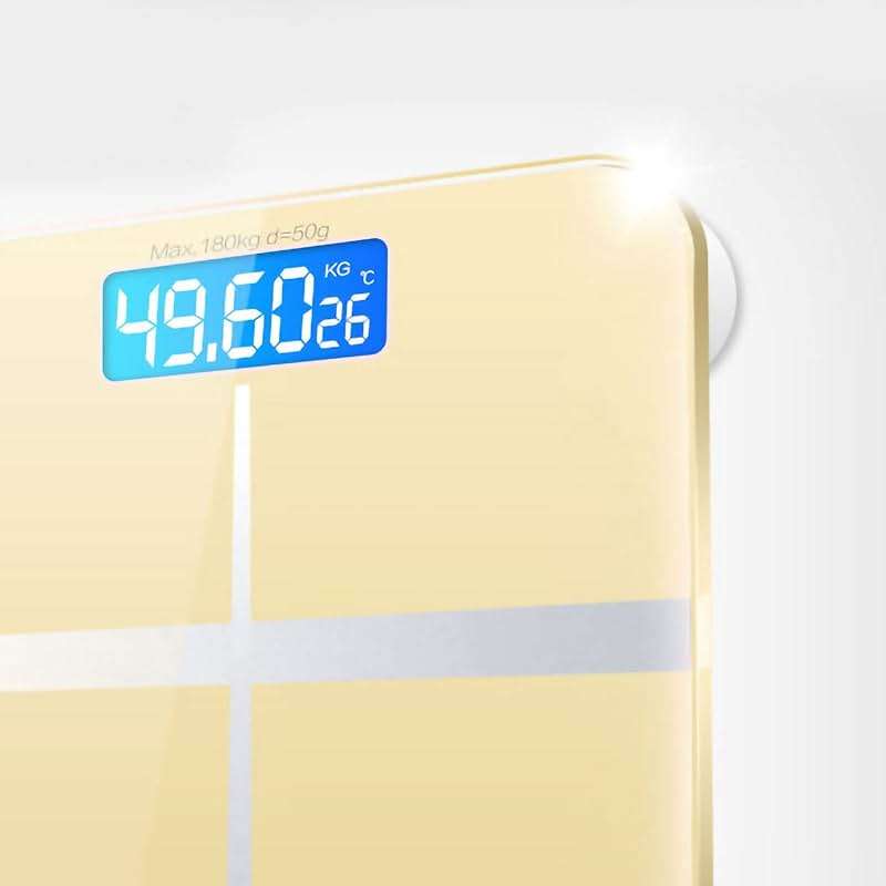 Weight Scales Bathroom, Smart Scale for Body Weight Accurate Measurement, Tempered Glass Digital Bathroom Scale, Weight Scale for Home(Luxury Gold Color) - Image 2