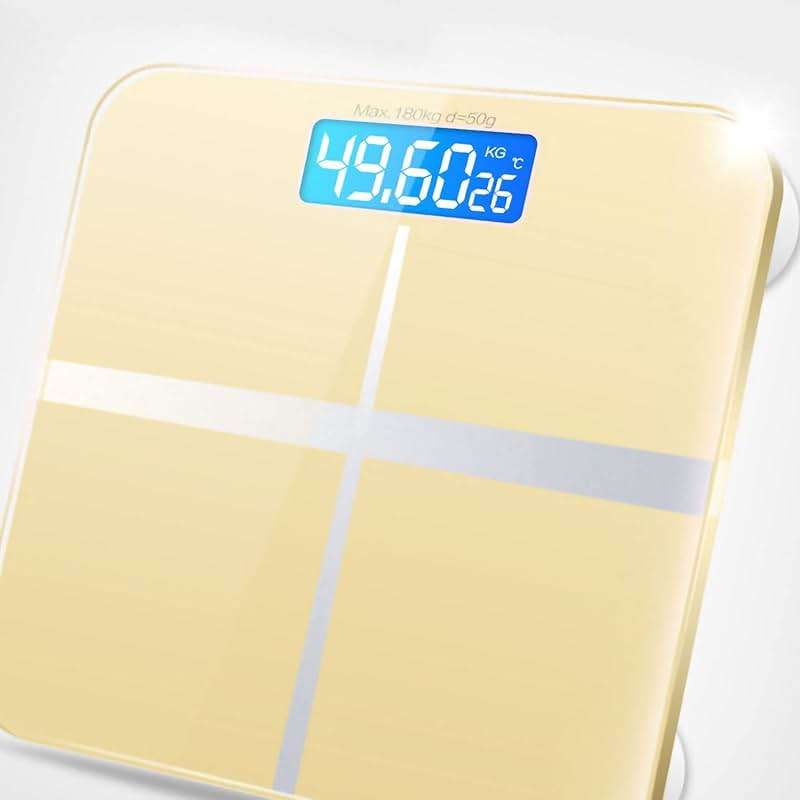 Weight Scales Bathroom, Smart Scale for Body Weight Accurate Measurement, Tempered Glass Digital Bathroom Scale, Weight Scale for Home(Luxury Gold Color) - Image 4
