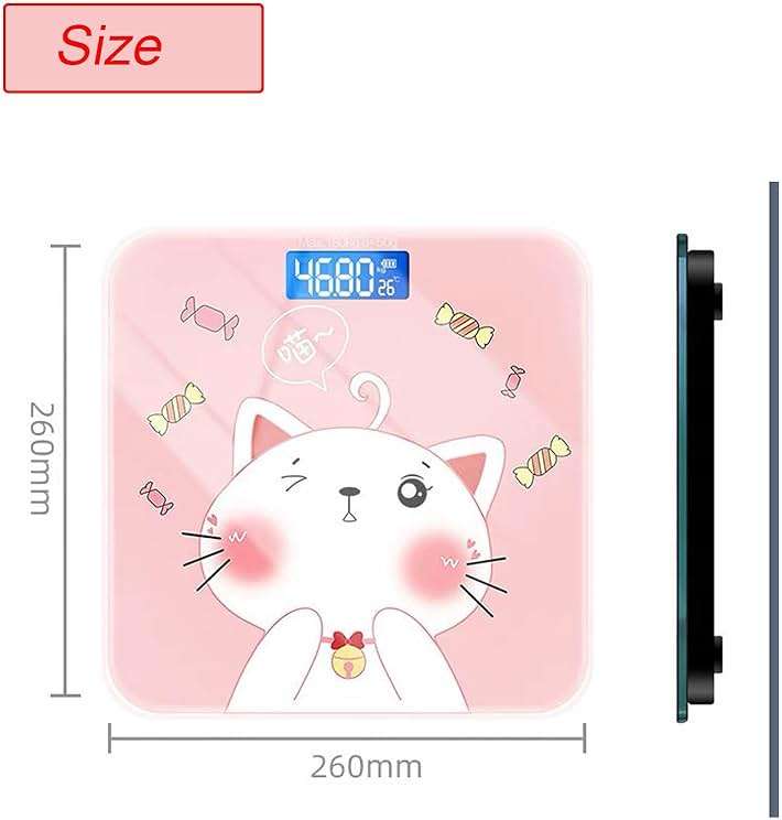 Weight Scales Bathroom, Smart Scale for Body Weight Accurate Measurement, Tempered Glass Digital Bathroom Scale, Weight Scale for Home(Luxury Gold Color) - Image 7