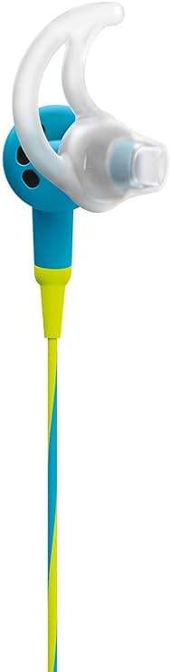 Bose SoundSport in-Ear Headphones for Apple Devices – Neon Blue, Sweat-Resistant, Inline Mic/Remote (Renewed) - Image 2