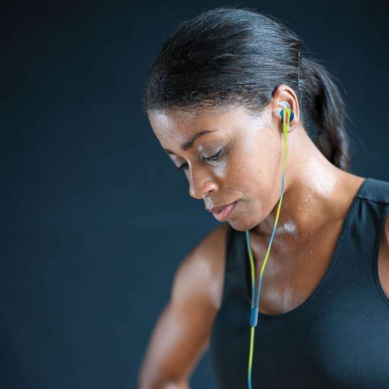 Bose SoundSport in-Ear Headphones for Apple Devices – Neon Blue, Sweat-Resistant, Inline Mic/Remote (Renewed) - Image 6