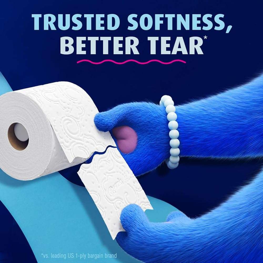 Charmin Ultra Soft Toilet Paper 6 Mega Rolls = 24 Regular Rolls - Image 2