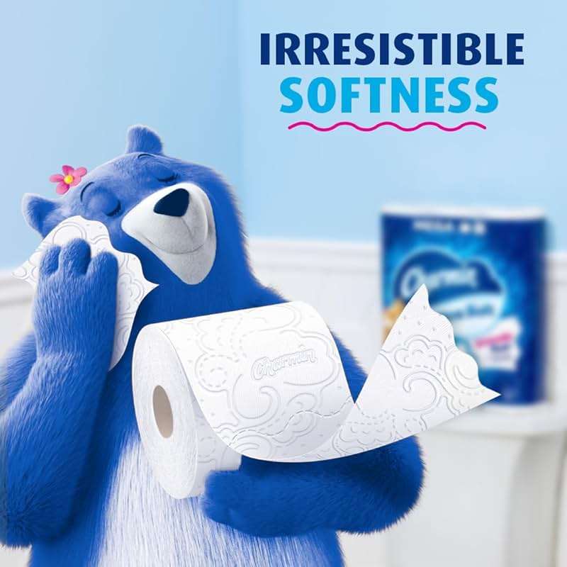 Charmin Ultra Soft Toilet Paper 6 Mega Rolls = 24 Regular Rolls - Image 5