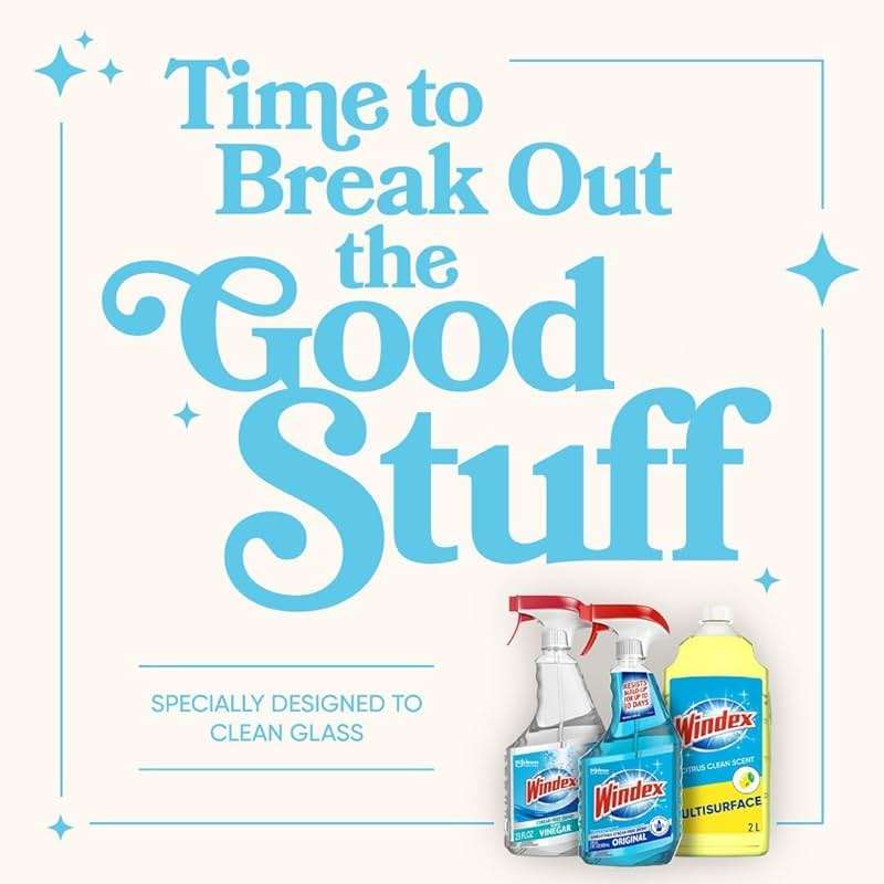 Windex Glass and Window Cleaner Spray Bottle, Packaging Designed to Prevent Leakage and Breaking, Surface Cleaning Spray, Original Blue Scent, 23 Fl Oz - Image 10