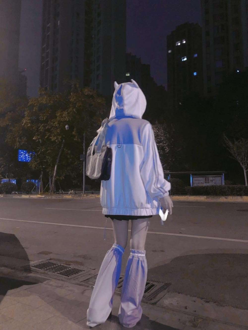 OATSBAS Cute Zip Up Hoodies for Women Watercolor Harajuku Fashion Oversized Sweatshirt y2k Tops - Image 7