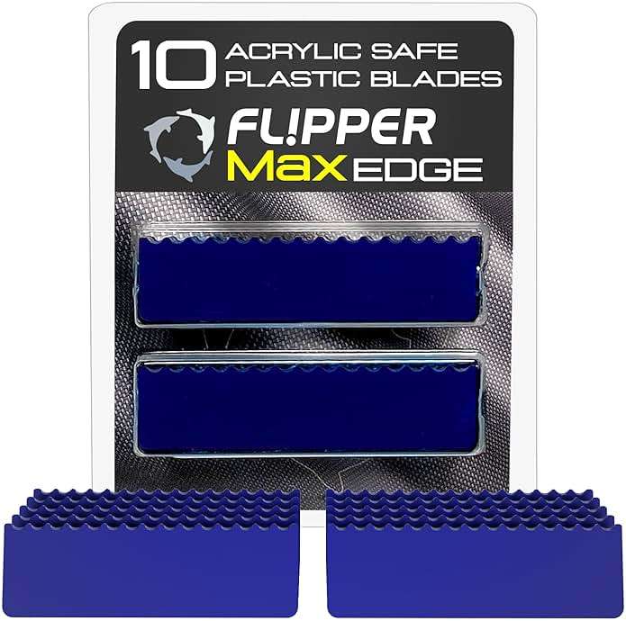 Flipper Edge MAX Acrylic Safe Plastic Blades - 10 Pack - Image 1