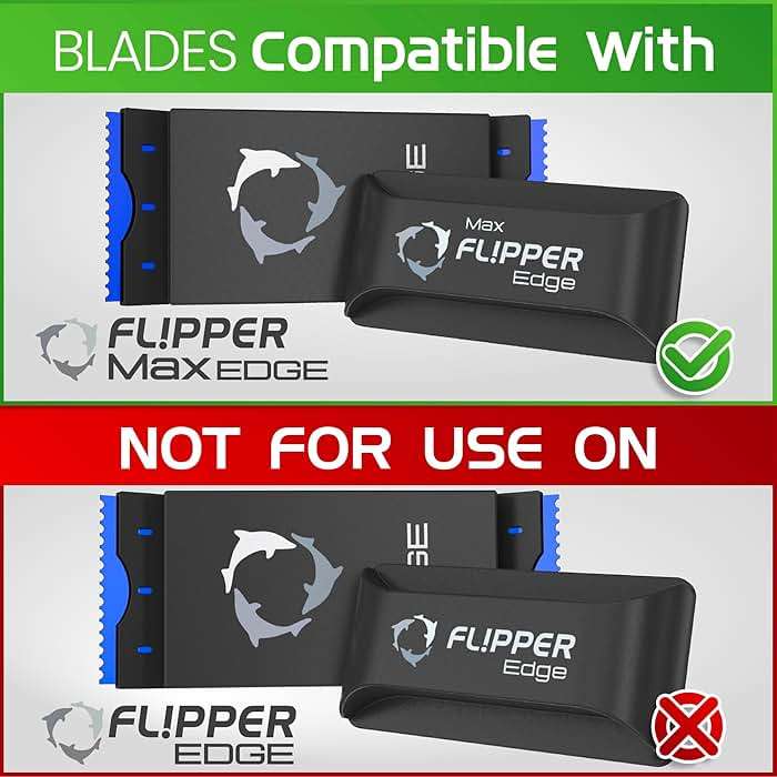 Flipper Edge MAX Acrylic Safe Plastic Blades - 10 Pack - Image 7