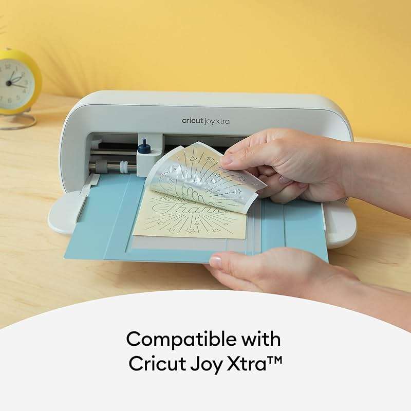 Cricut Joy Xtra Card Mat (4.7 in x 6.6 in) Reusable for All Cards, with Clear Protective Film - Image 4