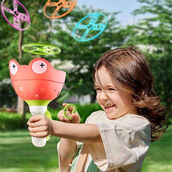 pamexin Outside Toys for Kids Ages 4-8 - Manual Capture Catching Game - Toddler Chasing Toy for Boys & Girls, Ages 3-7 - Outdoor Fun Family Games - Image 2