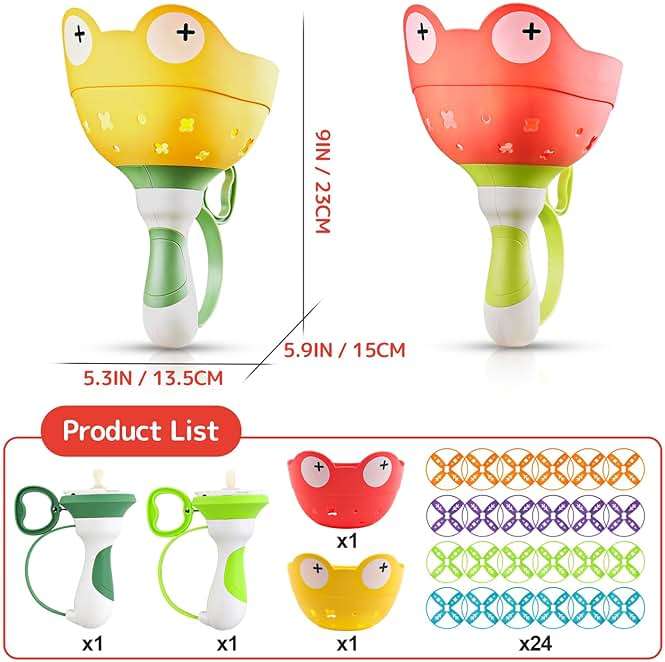 pamexin Outside Toys for Kids Ages 4-8 - Manual Capture Catching Game - Toddler Chasing Toy for Boys & Girls, Ages 3-7 - Outdoor Fun Family Games - Image 3