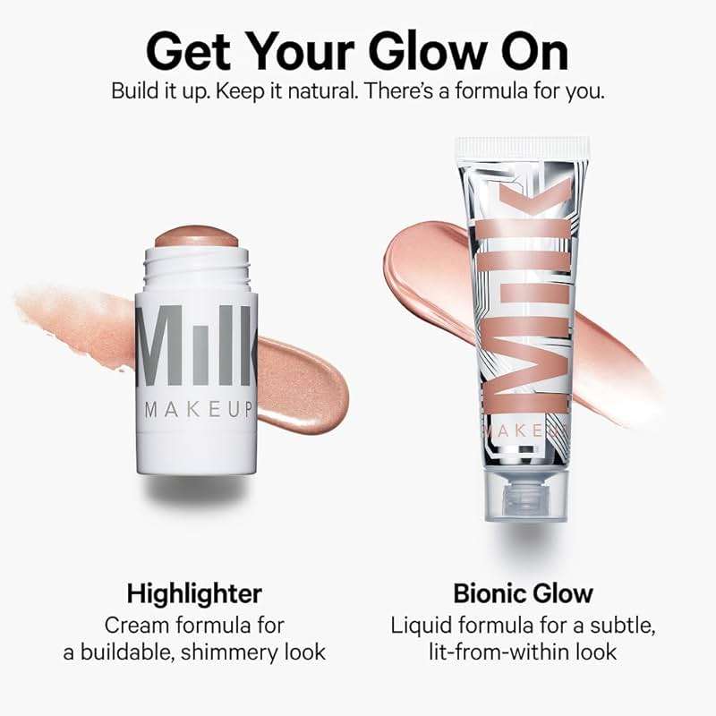 Milk Makeup Highlighter – Cream Highlighter Stick for Face + Body with Radiant, Shimmery Glow – Buildable, Blendable, Vegan Formula for All Skin Types - Image 7