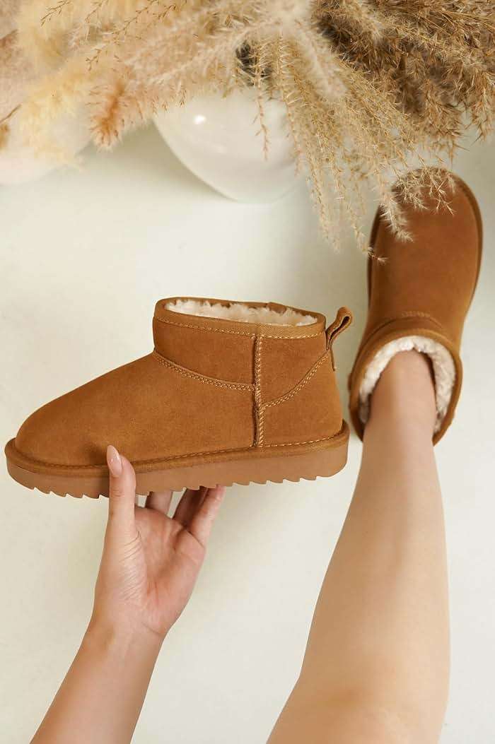 Project Cloud Genuine Leather Ankle Boots for Women - Water Resistant with Memory Foam Insole Winter Boots - Trending Shoes & Comfortable Women's Ankle Boots (Hippy) - Image 5