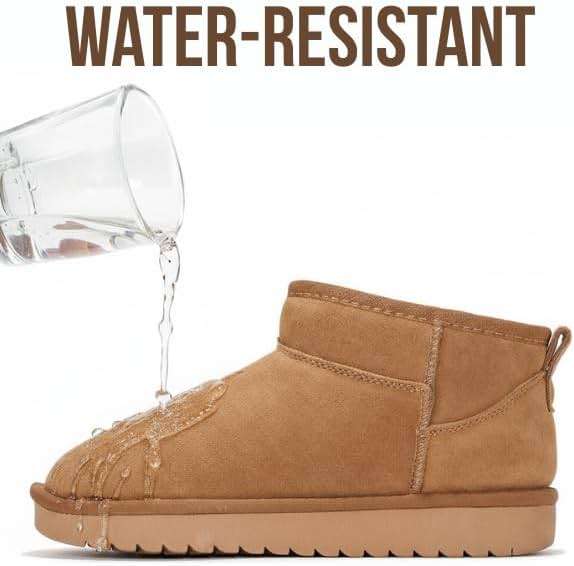 Project Cloud Genuine Leather Ankle Boots for Women - Water Resistant with Memory Foam Insole Winter Boots - Trending Shoes & Comfortable Women's Ankle Boots (Hippy) - Image 6