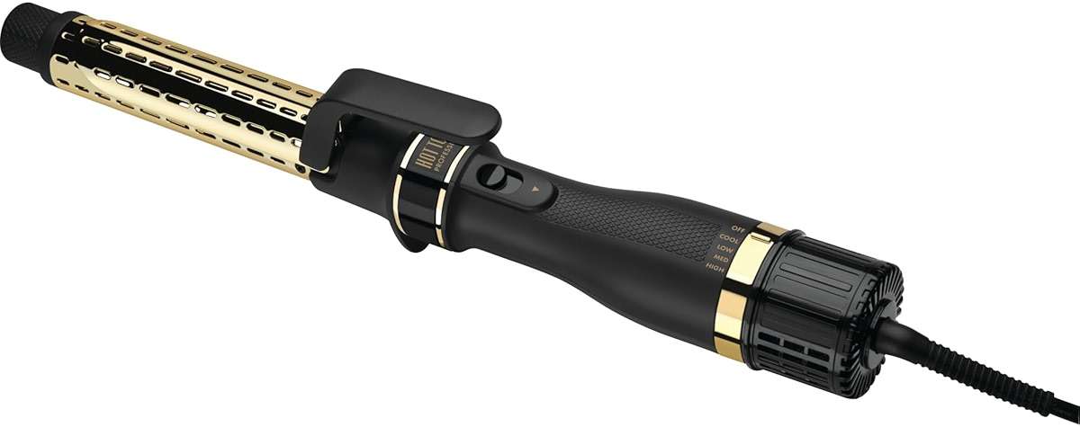 Hot Tools Pro Artist 24K Gold One-Step Dryer & Curler | Long-Lasting Blowout Curls - Image 1
