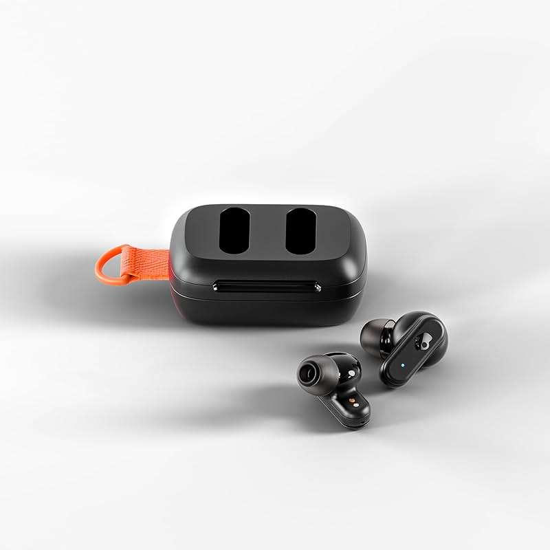 Skullcandy Dime 3 Wireless Earbuds, Bluetooth Headphones, Noise Isolating Fit, Up to 20 Hours Battery, Microphone for iPhone Android, Easy Carry with Integrated Lanyard - True Black - Image 7