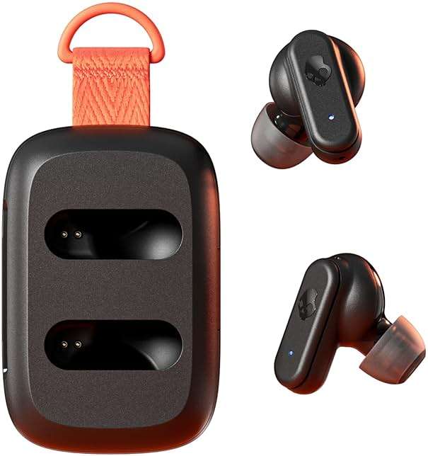 Skullcandy Dime 3 Wireless Earbuds, Bluetooth Headphones, Noise Isolating Fit, Up to 20 Hours Battery, Microphone for iPhone Android, Easy Carry with Integrated Lanyard - True Black - Image 8
